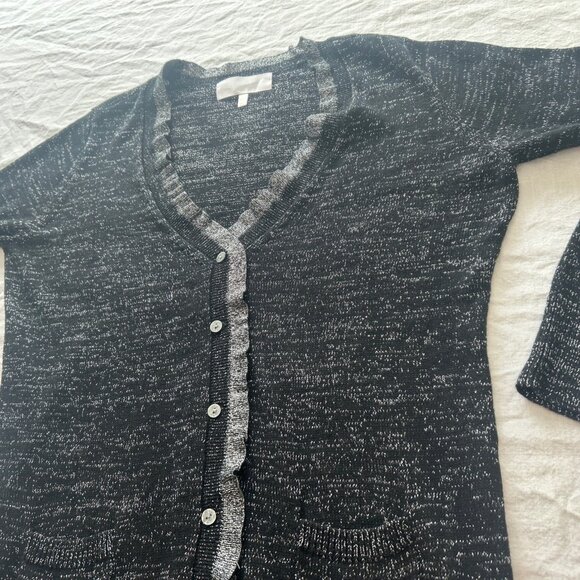 Victoria’s Secret Button Front Cardigan Cashmere Blend Sweater Long Women Large - Picture 14 of 16